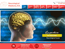 Tablet Screenshot of neuromedpa.com